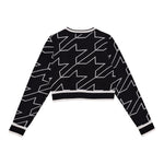 ICEBERG maglia girocollo tina unita con stampe in contrasto Nero per Bambina MGICE5358J NERO ICEBERG