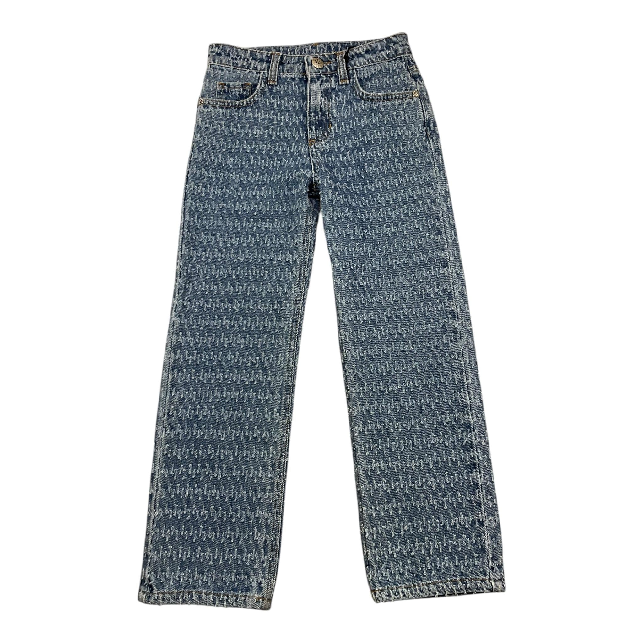 JOHN RICHMOND jeans tinta unita con girovita regolabile Azzurro per Bambina RGA25242JE AZZURRO JOHN RICHMOND