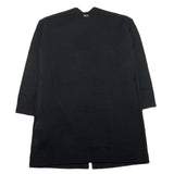 MOSCHINO cardigan tinta unita con fascia Nero per Bambina GF4109 NERO MOSCHINO