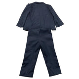ALETTA completo 5 pezzi giacca-camicia-pantalone-papillon-cintura Blu per Neonato M210692 BLU ALETTA