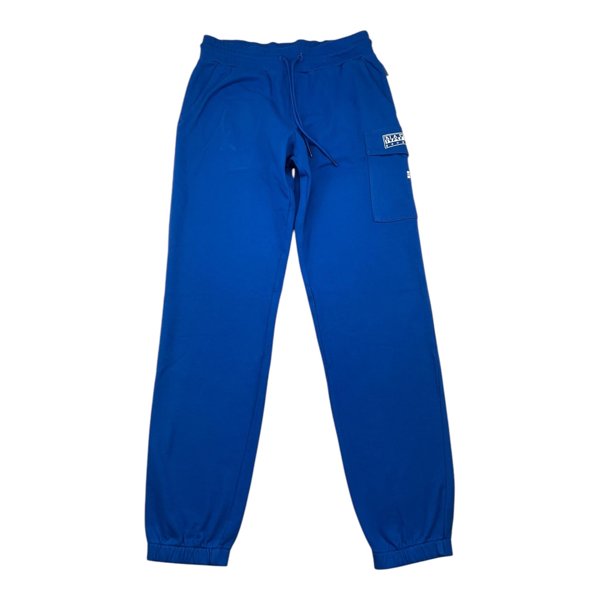NAPAPIJRI pantalone tuta tinta unita con stampa in contrasto Blu per Bambino NP0A4HR5B2L BLU NAPAPIJRI
