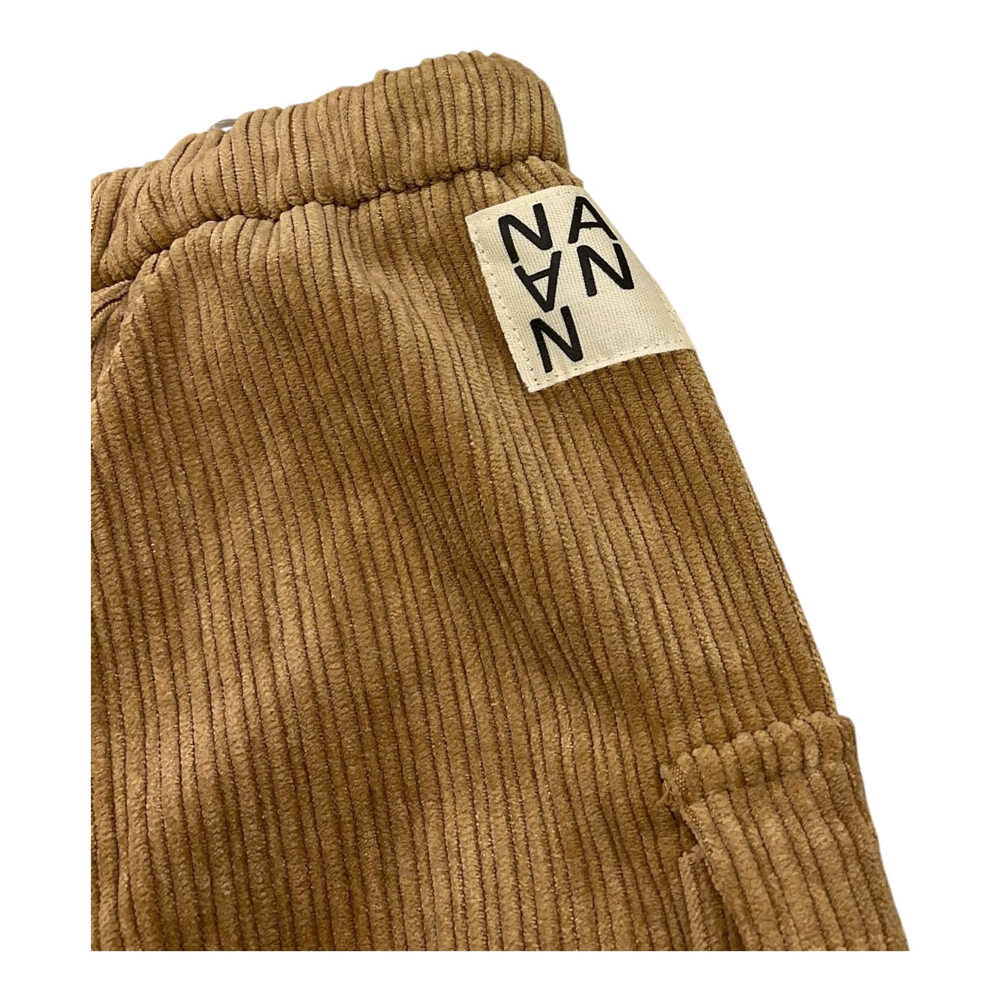 NANAN pantalone tinta unita cn elastico in vita Cammello per Neonato I2213624BE CAMMELLO NANAN