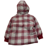 LE BEBE' cappotto con cappuccio fantasia scozzese Grigio per Neonato LBB5202 GRIGIO LE BEBE'