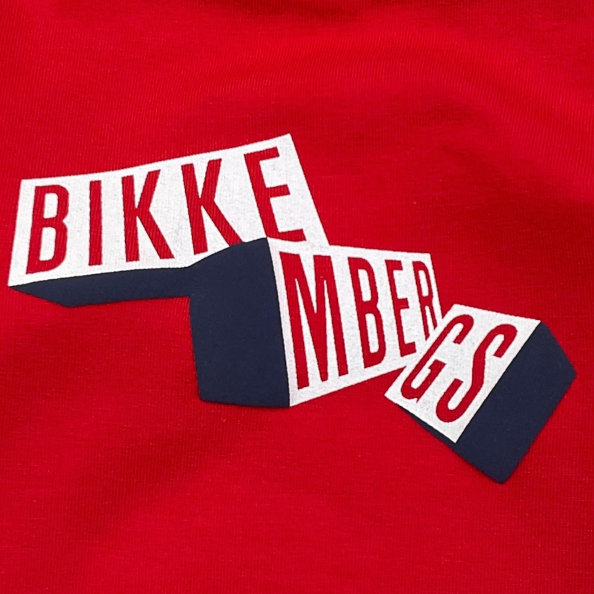 BiKKEMBERGS completo 2pz felpa-pantalone tinta unita Rosso per Neonato BK2955 ROSSO BiKKEMBERGS