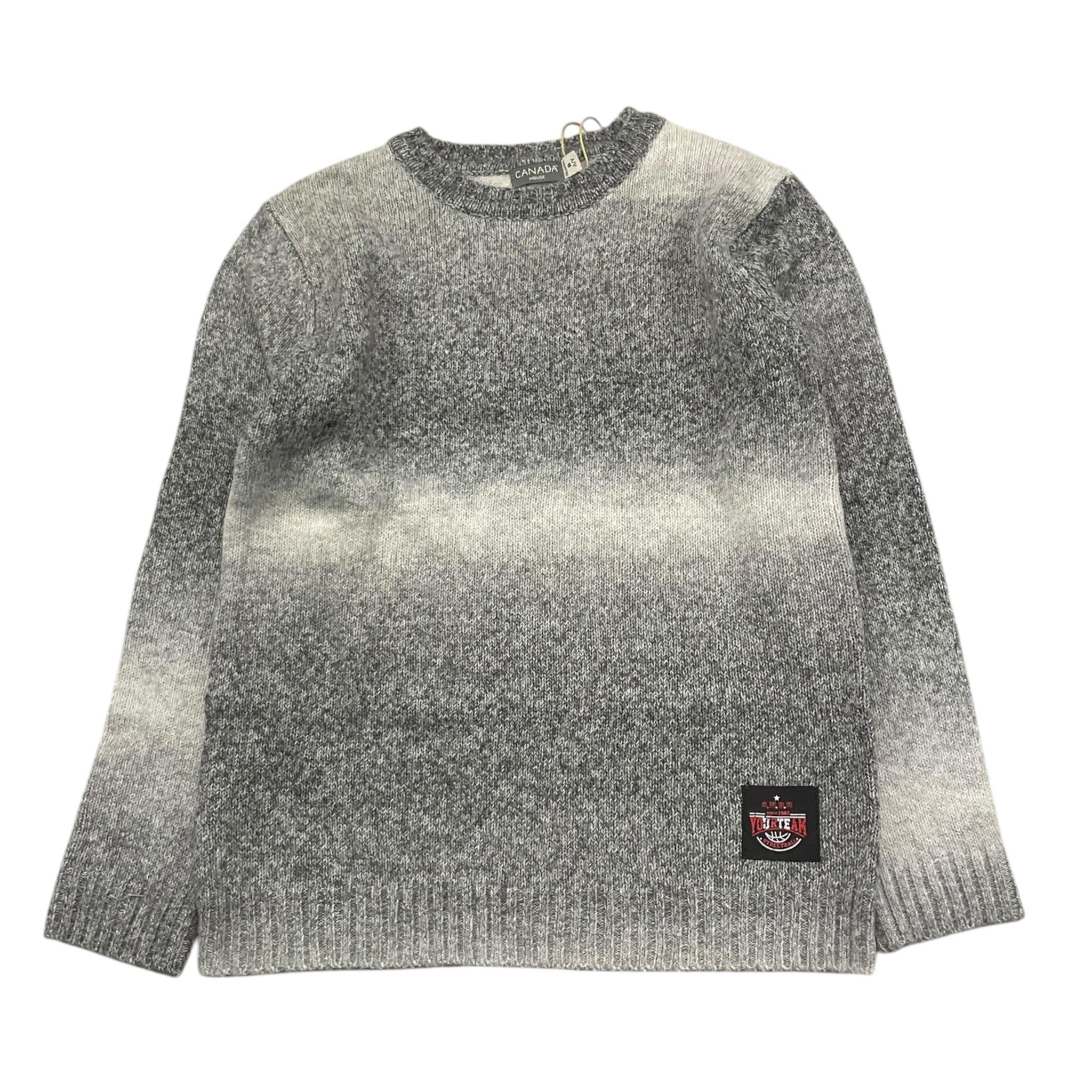 CANADA HOUSE maglia tinta unita girocollo Grigio per Bambino 24471711 GRIGIO CANADA HOUSE