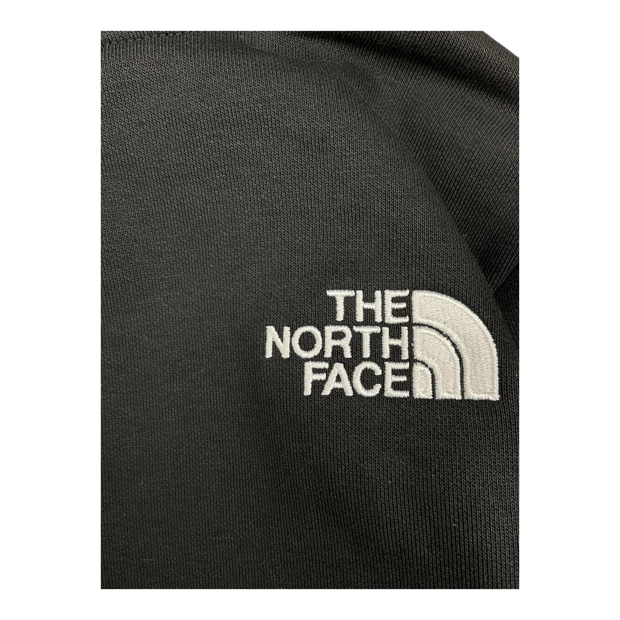 THE NORTH FACE felpa tinta unita con cappuccio e stampa Nero per Bambina NF0A89HHJK3 NERO THE NORTH FACE