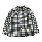 LITTLE BEAR camicia tinta unita con fantasia a quadrettini Bianco per Neonato 7221 BIANCO LITTLE BEAR