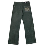 JOHN RICHMOND pantalone tinta unita in camoscio Verde per Bambino RBA25060PA VERDE JOHN RICHMOND