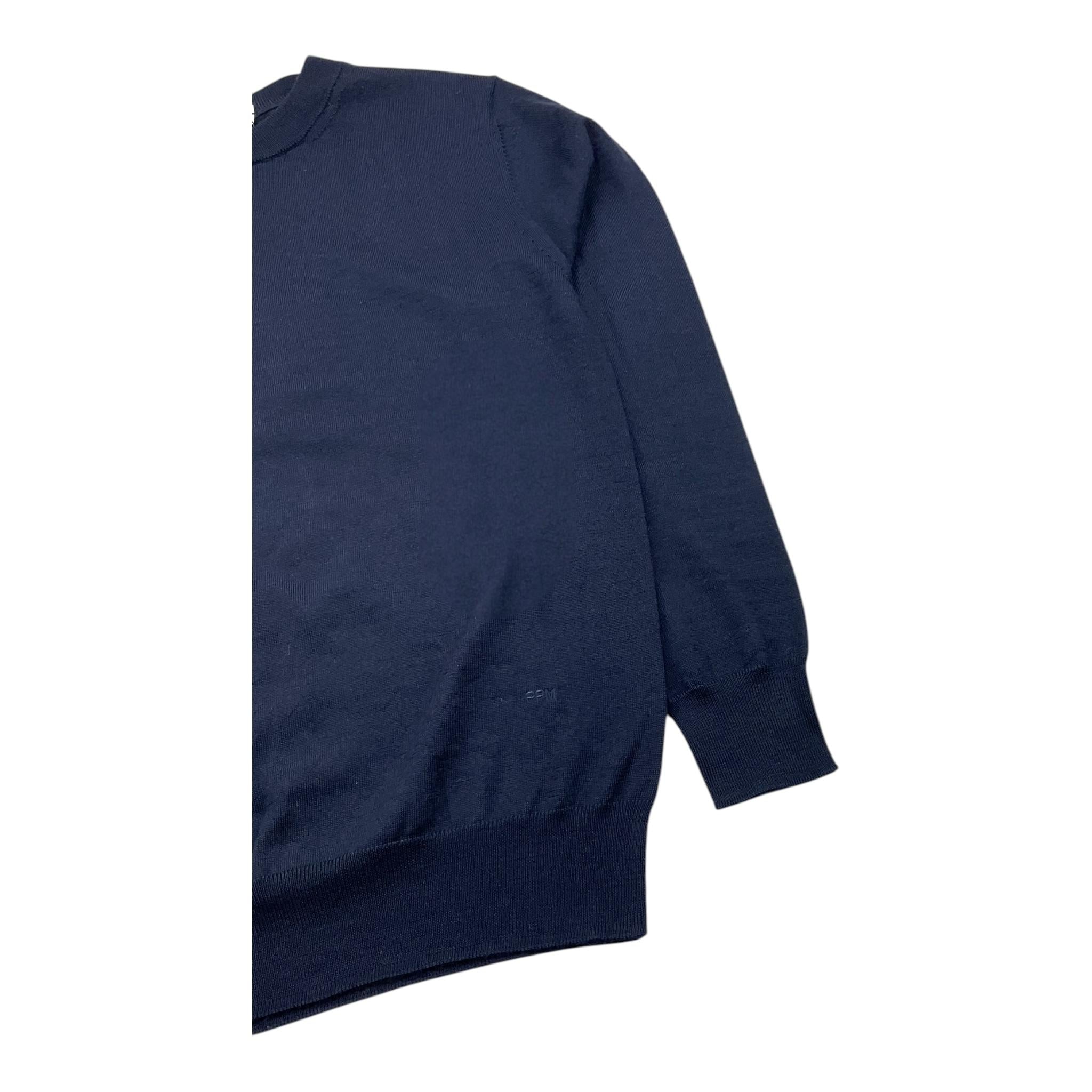 PAOLO PECORA maglia girocollo tinta unita Blu per Bambino PP4098 BLU PAOLO PECORA