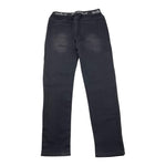 GAELLE jeans tinta unita modello morbido con elastico in vita logato Nero per Bambina 2741P0036 NERO GAELLE