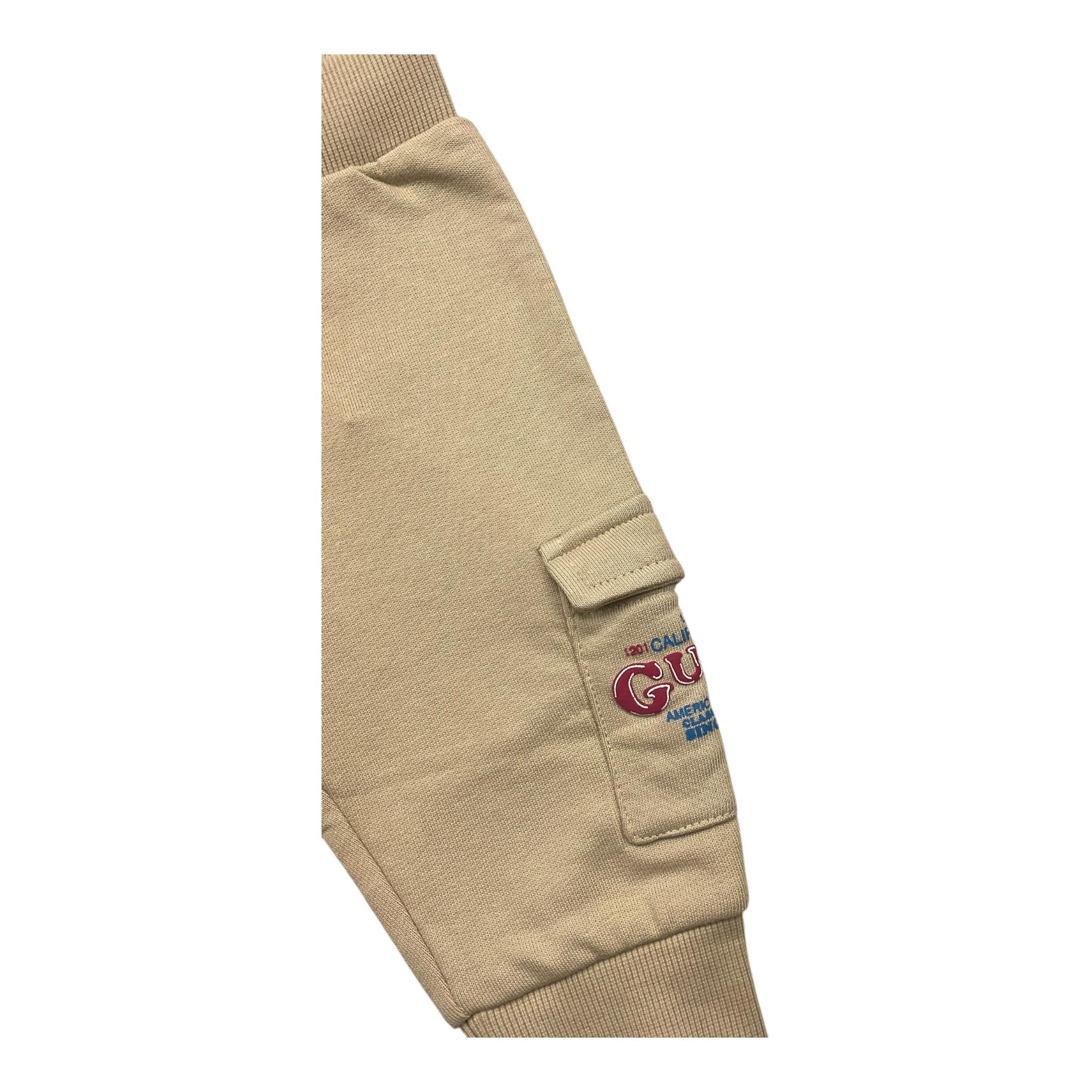 GUESS completo 2 pezzi shirt-pantalone Bianco/beige per Neonato I4YG10K8HM3 BIANCO/BEIGE GUESS