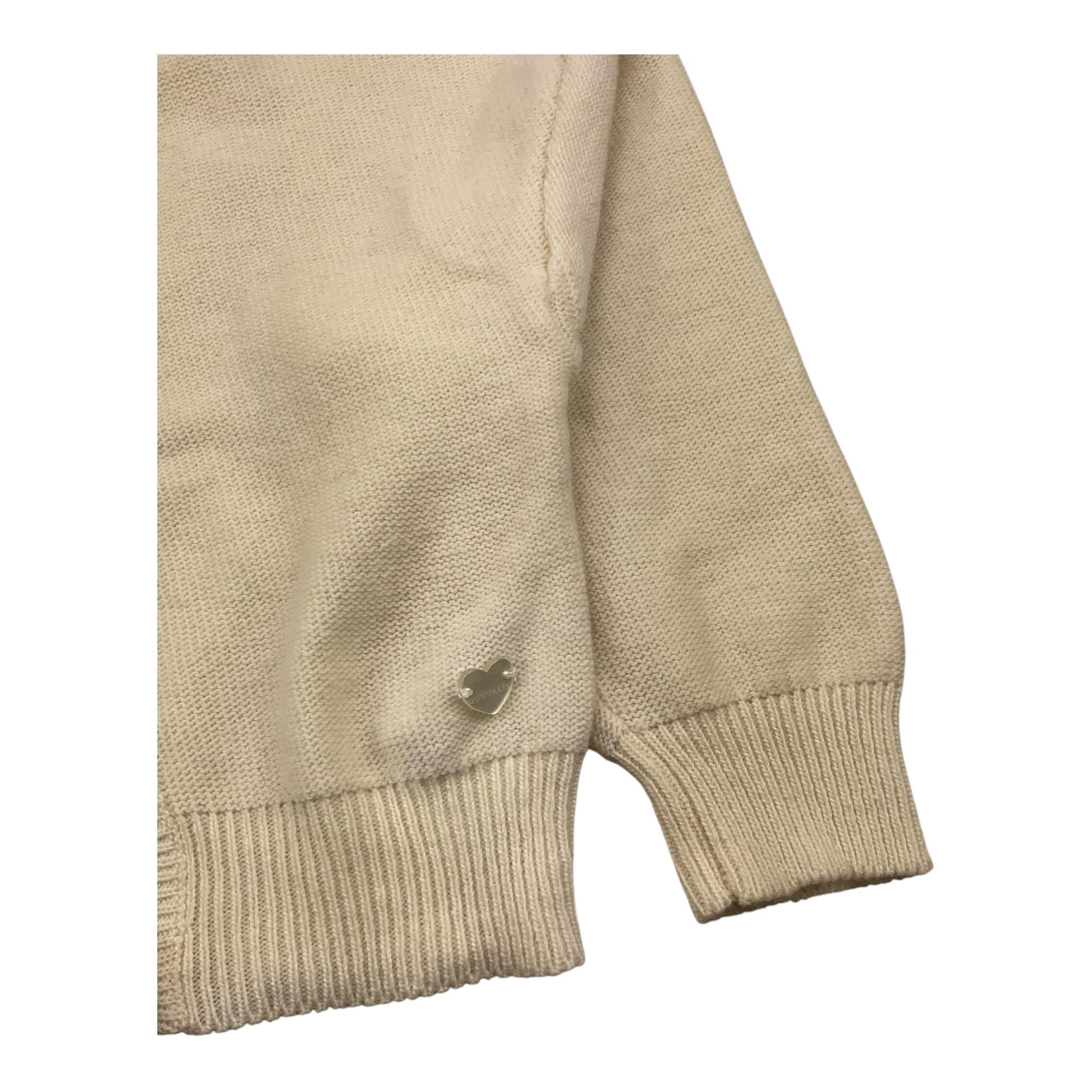 MONNALISA cardigan tinta unita  Panna per Bambina 170801 PANNA MONNALISA
