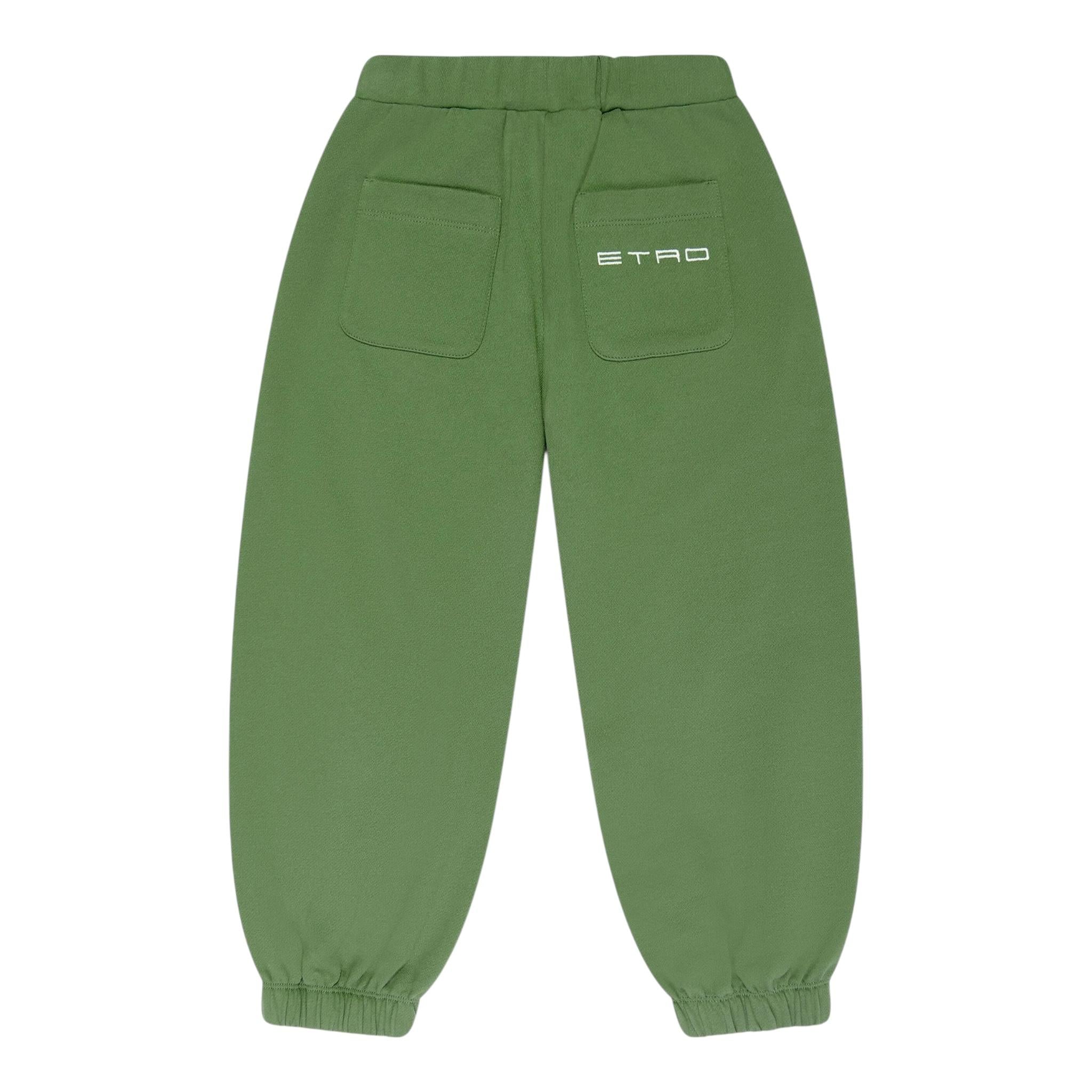 ETRO pantalone tuta tinta unita Verde per Bambino GV6Q00 VERDE ETRO