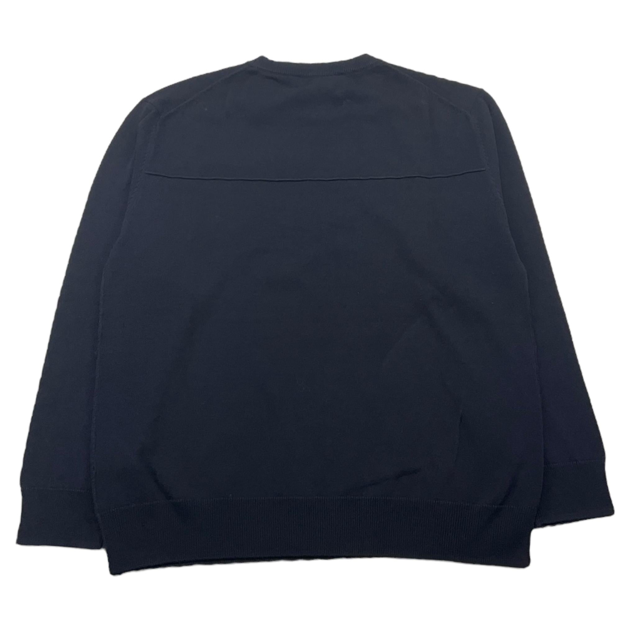 maglia girocollo tinta unita PP3984 BLU PAOLO PECORA