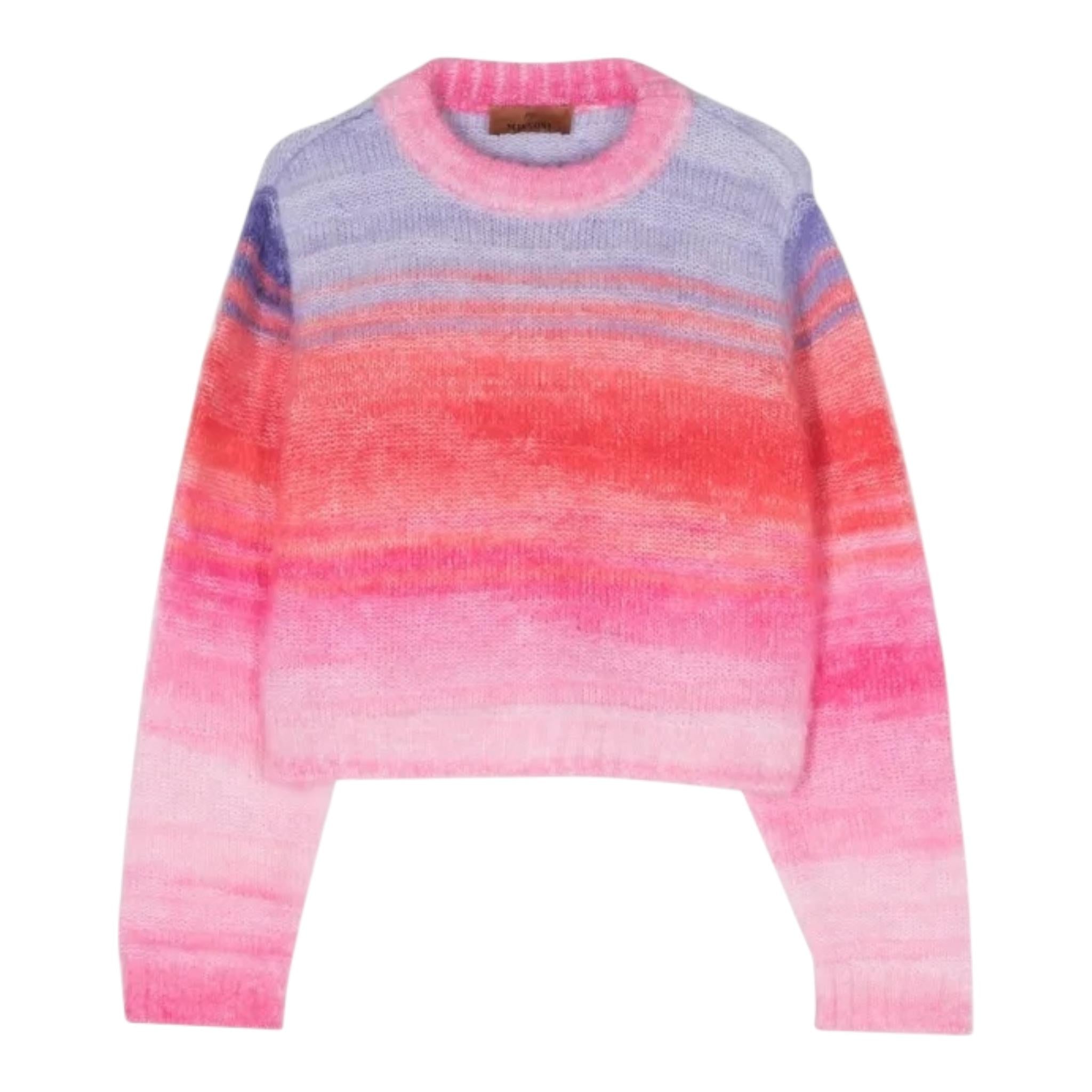 MISSONI maglia multicolor con fantasia Multicolor per Bambina MT9AC10 MULTICOLOR MISSONI