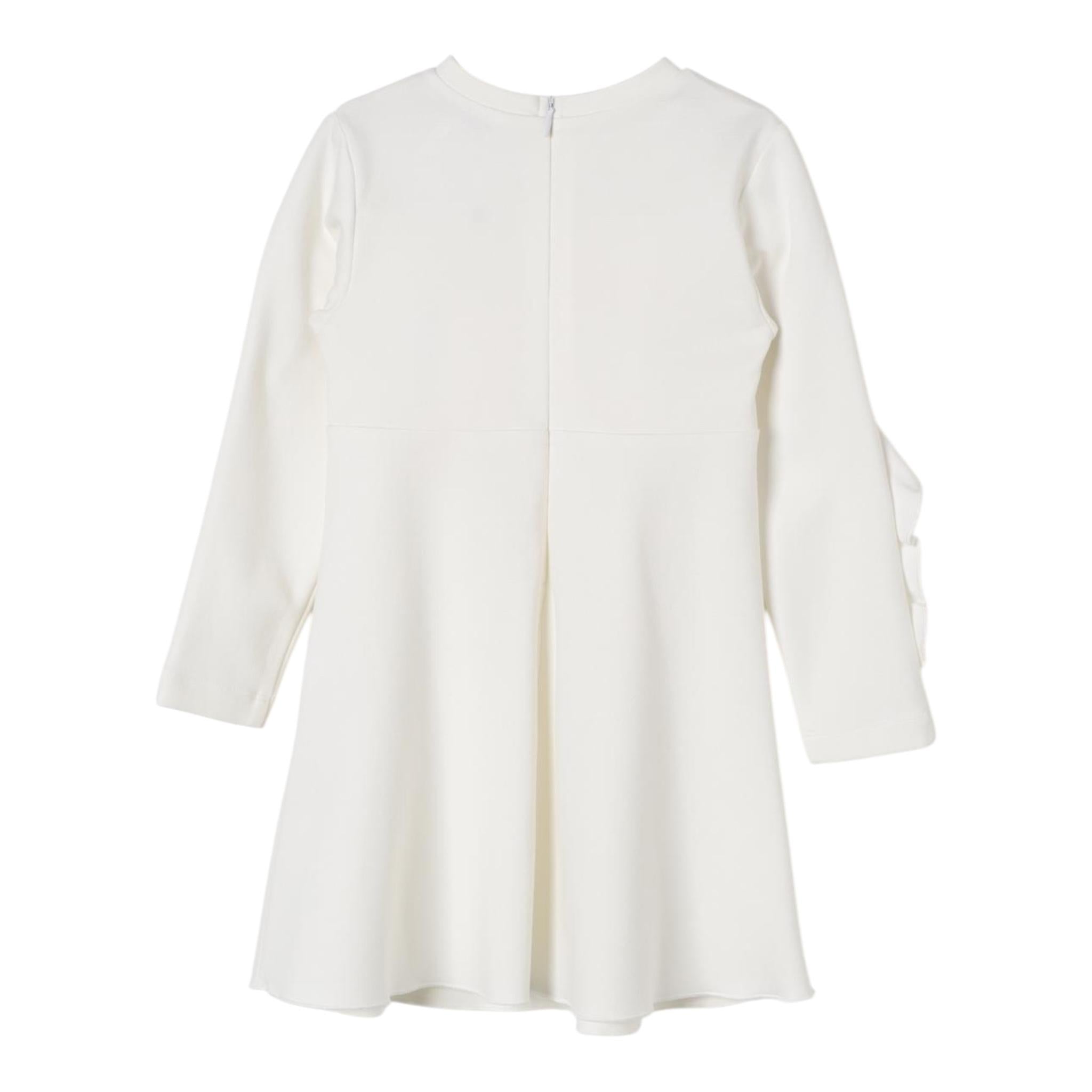 TWINSET abito tinta unita mezzo collo Bianco per Bambina 222GJ223A BIANCO TWINSET