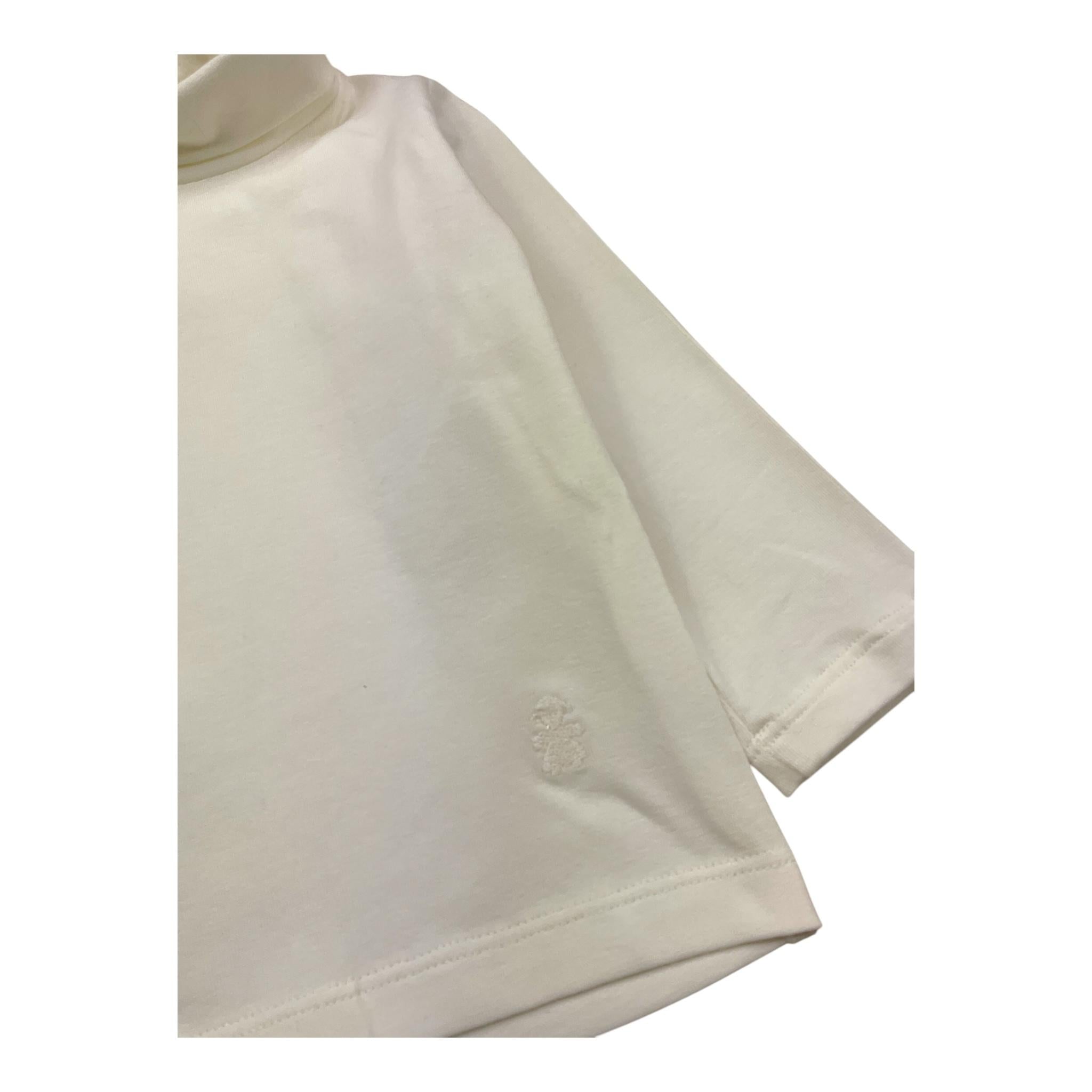LE BEBE' shirt modello lupetto tinta unita Bianco per Neonata LBG6049 BIANCO LE BEBE'
