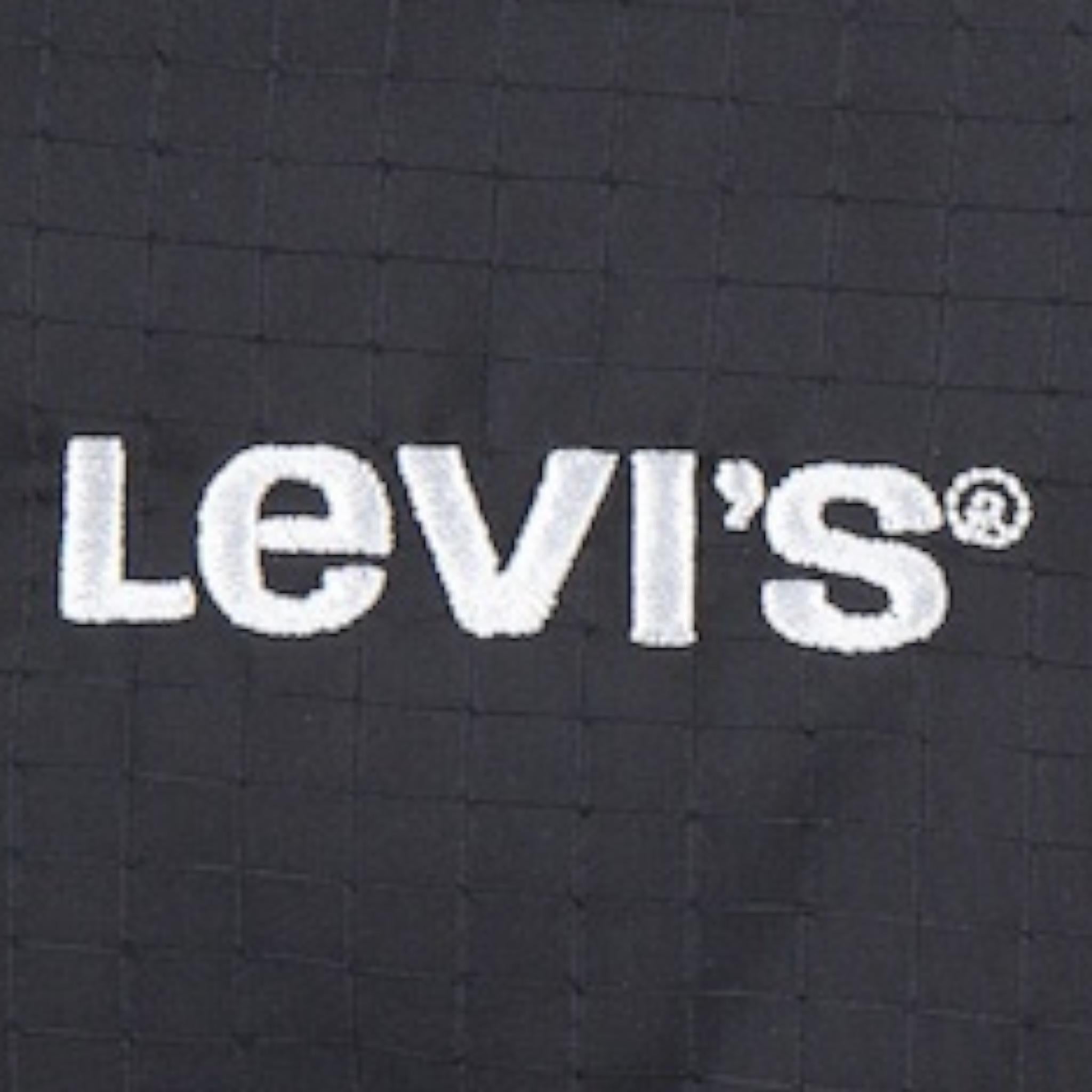 LEVI'S giubbino smanicato tinta unita con zip e cappuccio Nero per Bambino 8EL259 NERO LEVI'S