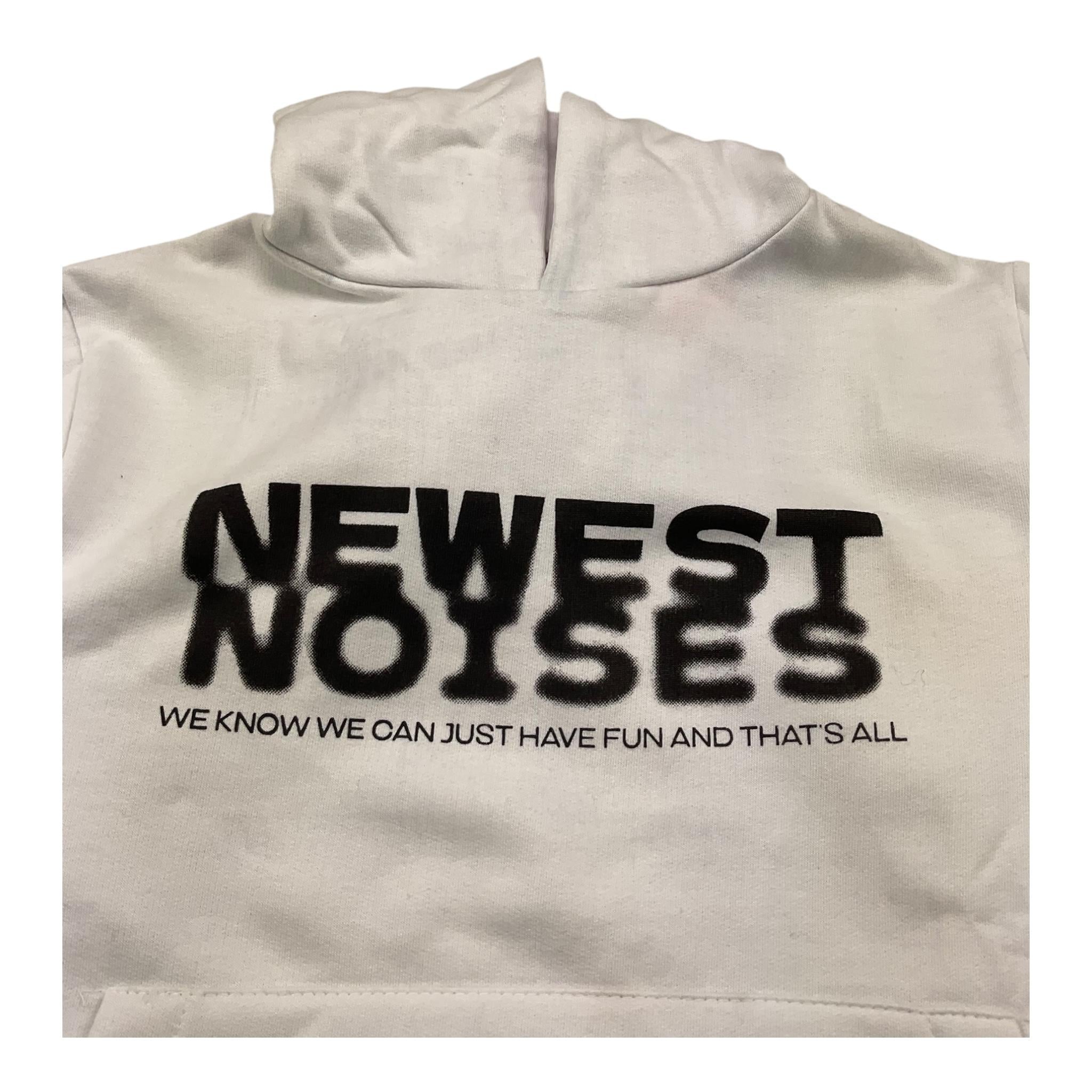 LOSAN felpa chiusa cn cappuccio tinta unita Bianco per Bambino 51030922041030 BIANCO LOSAN