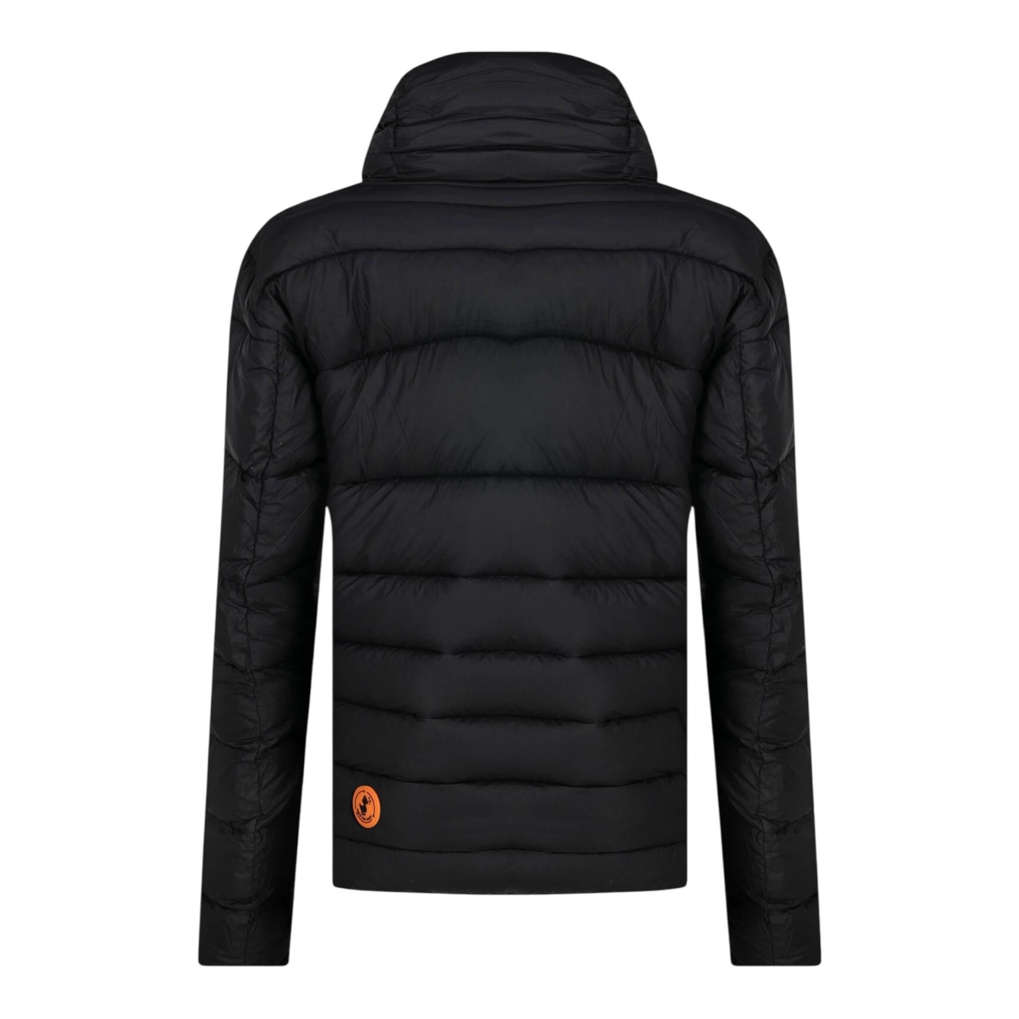 SAVE THE DUCK giubbino tinta unita reversibile Nero per Bambino J33600B NERO SAVE THE DUCK