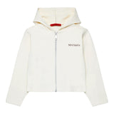 MAX&Co. felpa tinta unita con cappuccio Panna per Bambina MX0054 PANNA MAX&Co.