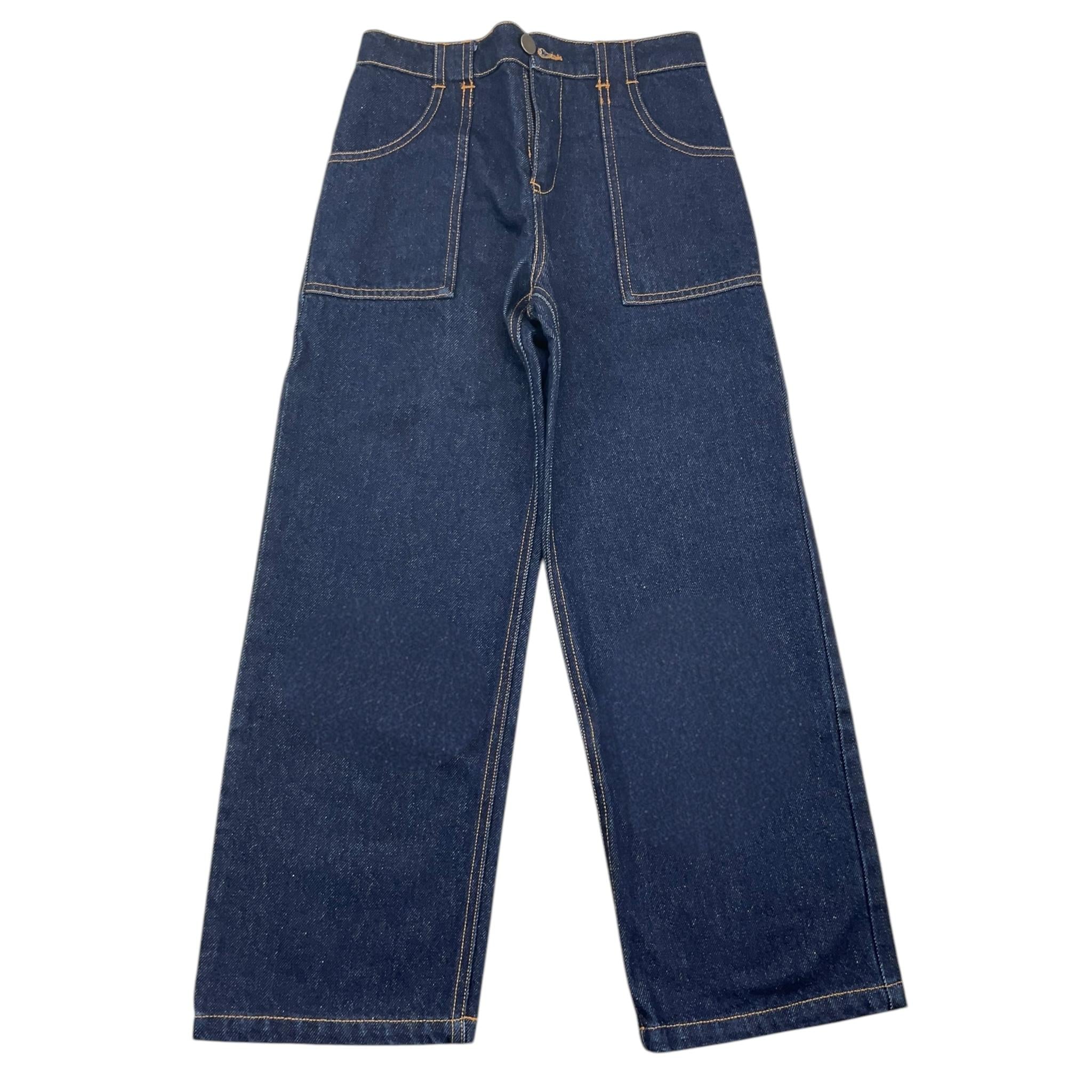 PHILOSOPHY jeans tinta unita modello palazzo con girovita regolabile Blu per Bambina PFPA017 BLU PHILOSOPHY