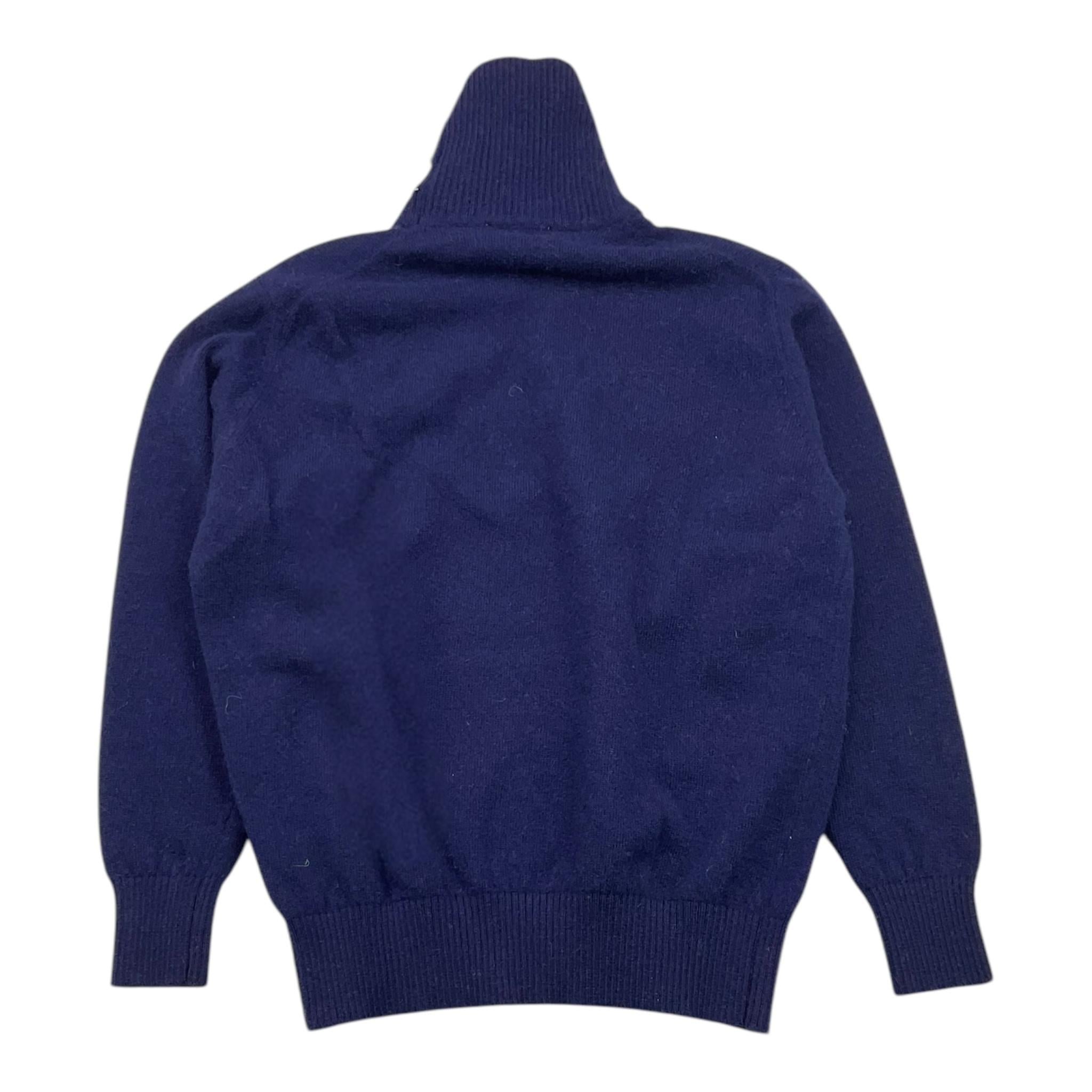 JURTA maglia tinta unita collo alto Blu per Bambino BA4K BLU JURTA