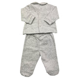 NANAN completo 2 pezzi shirt-ghettina tinta unita Grigio per Neonato AI2301001GR GRIGIO NANAN