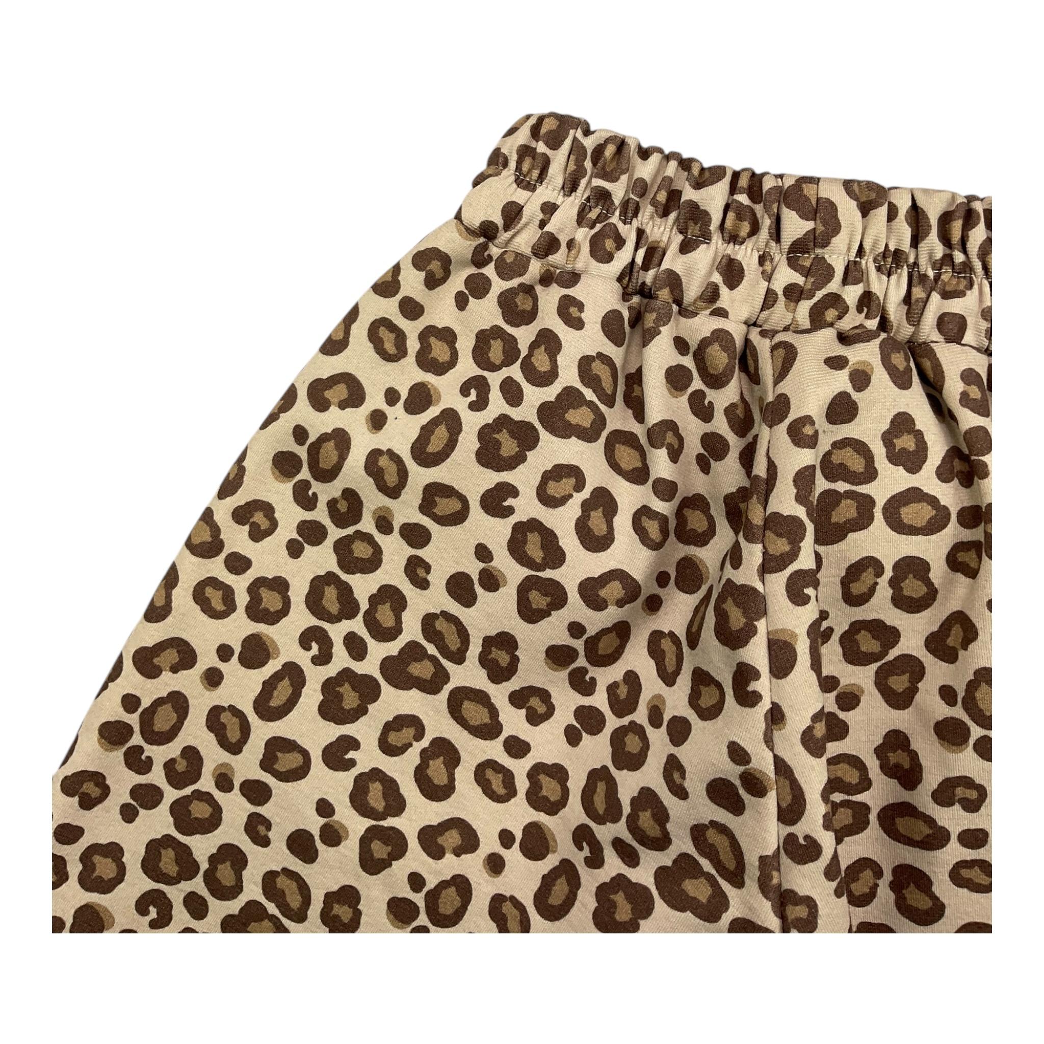 LE BEBE' pantalone modello palazzo fantasia maculata Beige per Neonata LBG6099 BEIGE LE BEBE'