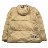 ICON giubbino tinta unita con cappuccio Beige per Bambino IXJK00317 BEIGE ICON