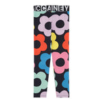 STELLA McCARTNEY leggins tinta unita con stampa Nero per Bambina TV6C50 NERO STELLA McCARTNEY