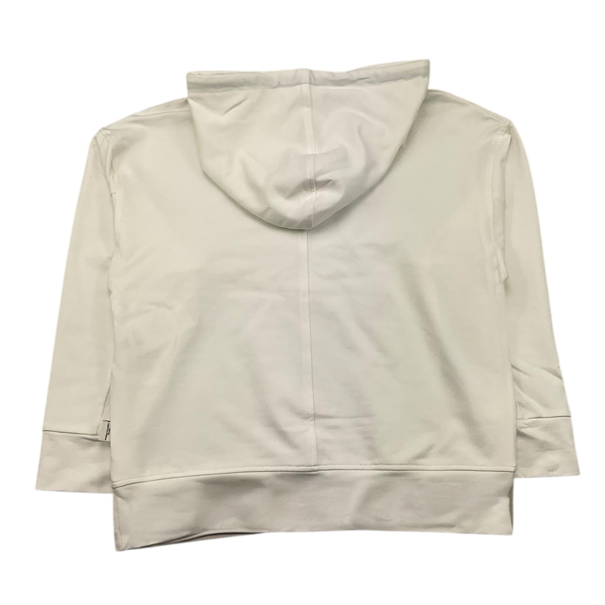 PAOLO PECORA felpa chiusa tinta unita con cappuccio Bianco per Bambino PP4136 BIANCO PAOLO PECORA