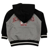 ICEBERG felpa con zip e cappuccio stamp fantasia Bianco/nero per Neonato MFICE5332B BIANCO/NERO ICEBERG