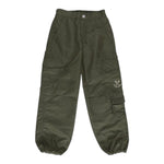 GOLDEN GOOSE pantalone tinta unita con elastico in vita Verde per Bambina GKP02049P VERDE GOLDEN GOOSE