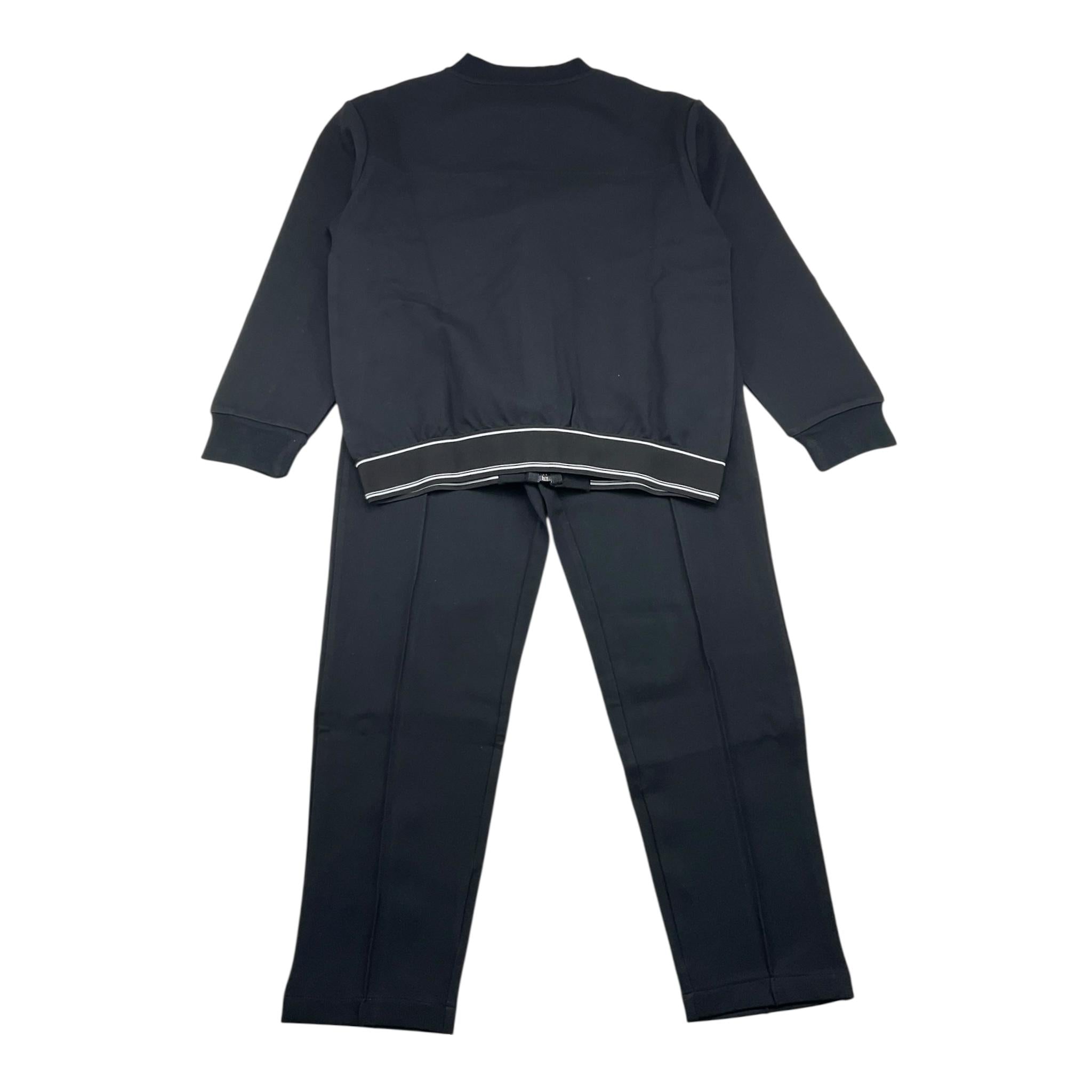 CESARE PACIOTTI completo 2 pezzi felpa-pantalone tinta unita Nero per Bambino MFP5351J NERO CESARE PACIOTTI