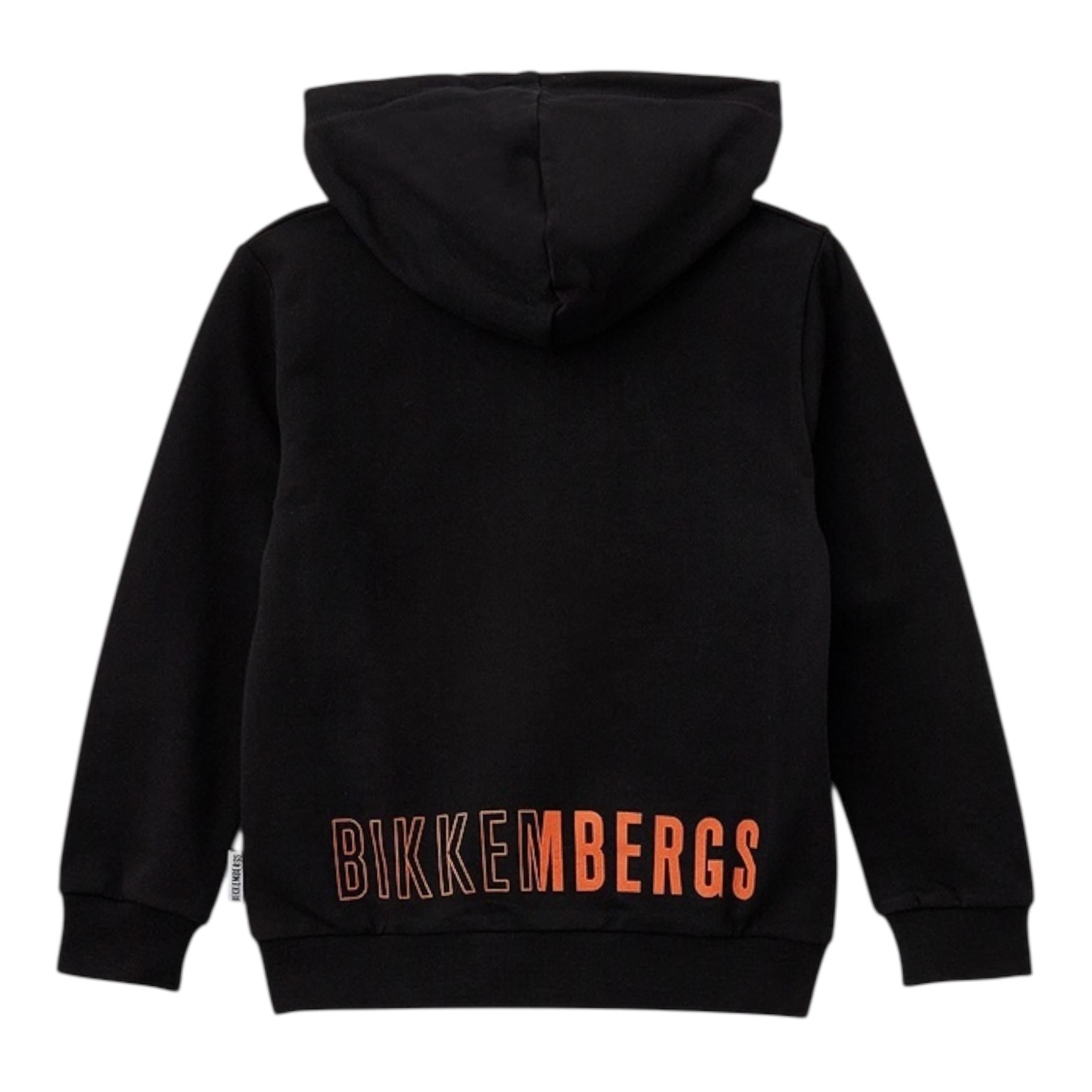 BiKKEMBERGS completo 2pz felpa-pantalone Nero per Bambino BK2380P NERO BiKKEMBERGS