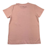 JOHN RICHMOND t-shirt girocollo tinta unita con stampa in contrasto Rosa per Bambina RGA25078TS ROSA JOHN RICHMOND