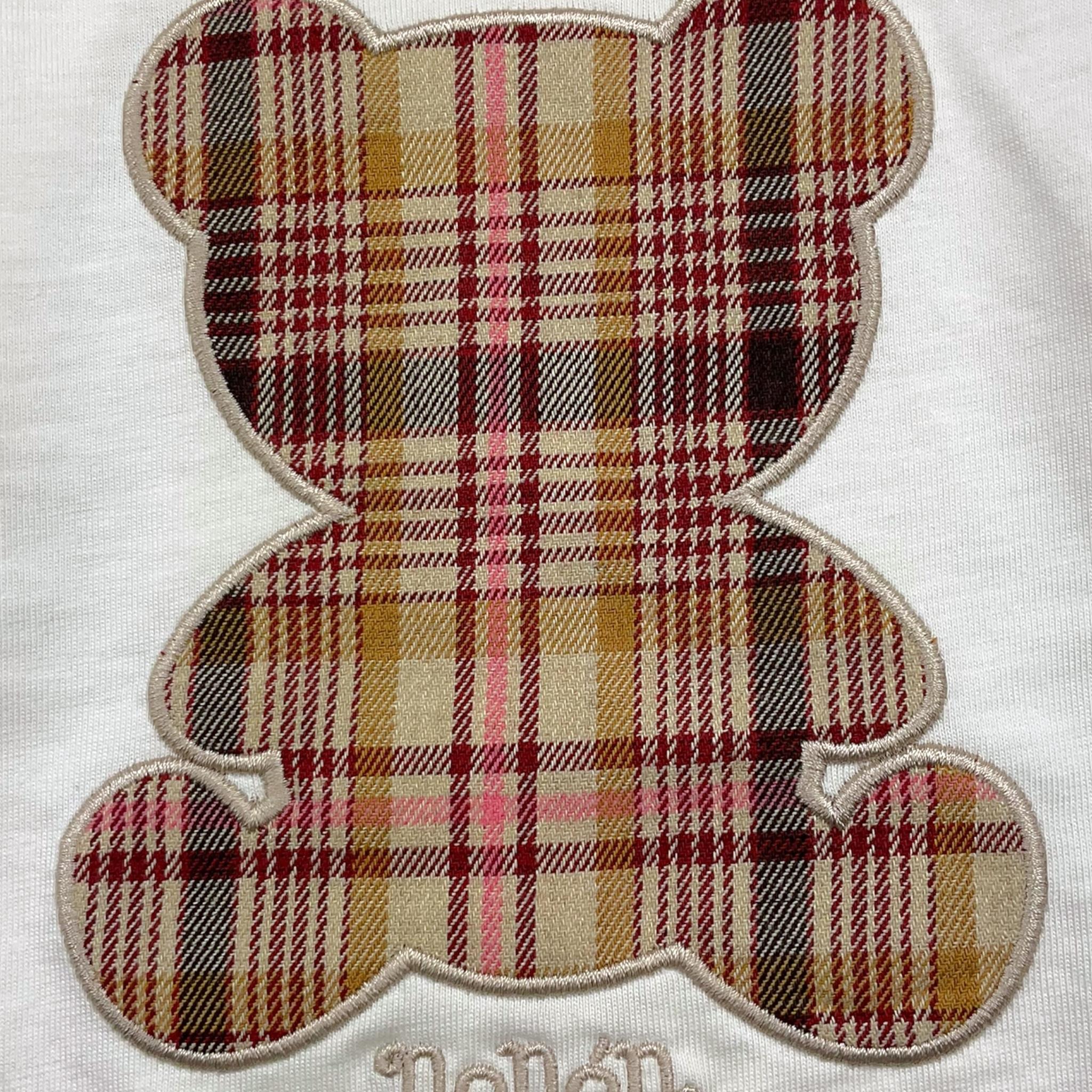 NANAN shirt girocollo tinta unita con stampa Bianco per Bambina I2455112BJ BIANCO NANAN