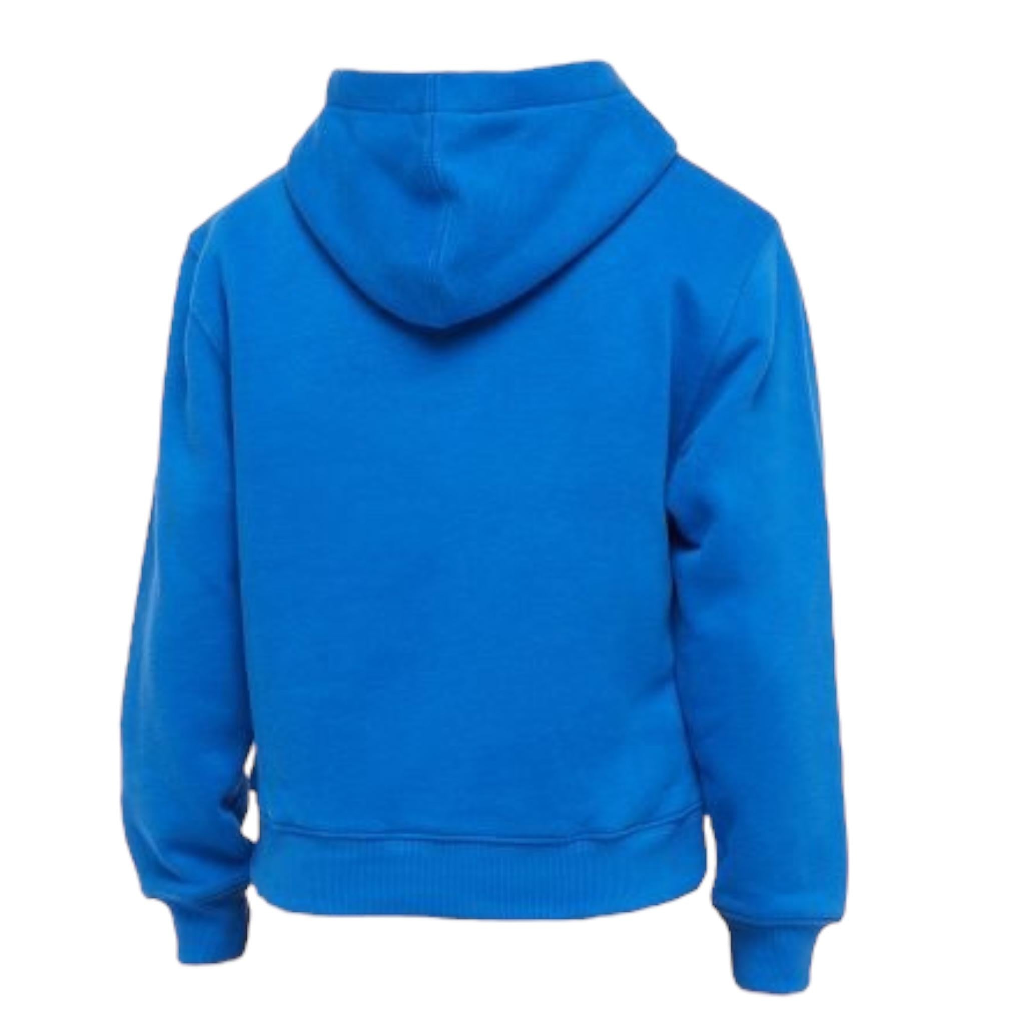 DICKIES felpa chiusa con cappuccio tinta unita con logo Blu per Bambino DK0KWR12J531 BLU DICKIES