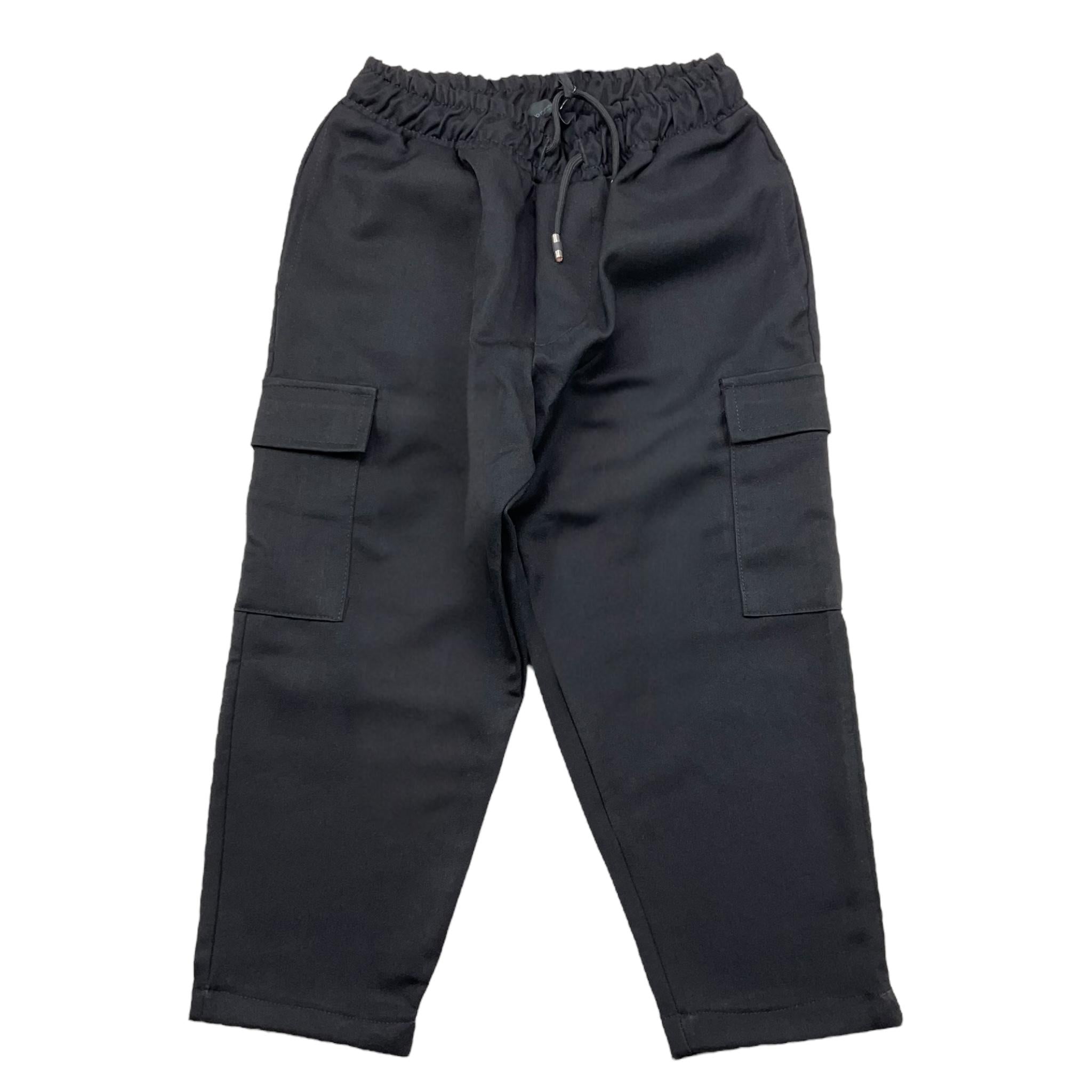 DO NOT CONFORM pantalone tinta unita con elastico in vita Nero per Bambino PT02 NERO DO NOT CONFORM