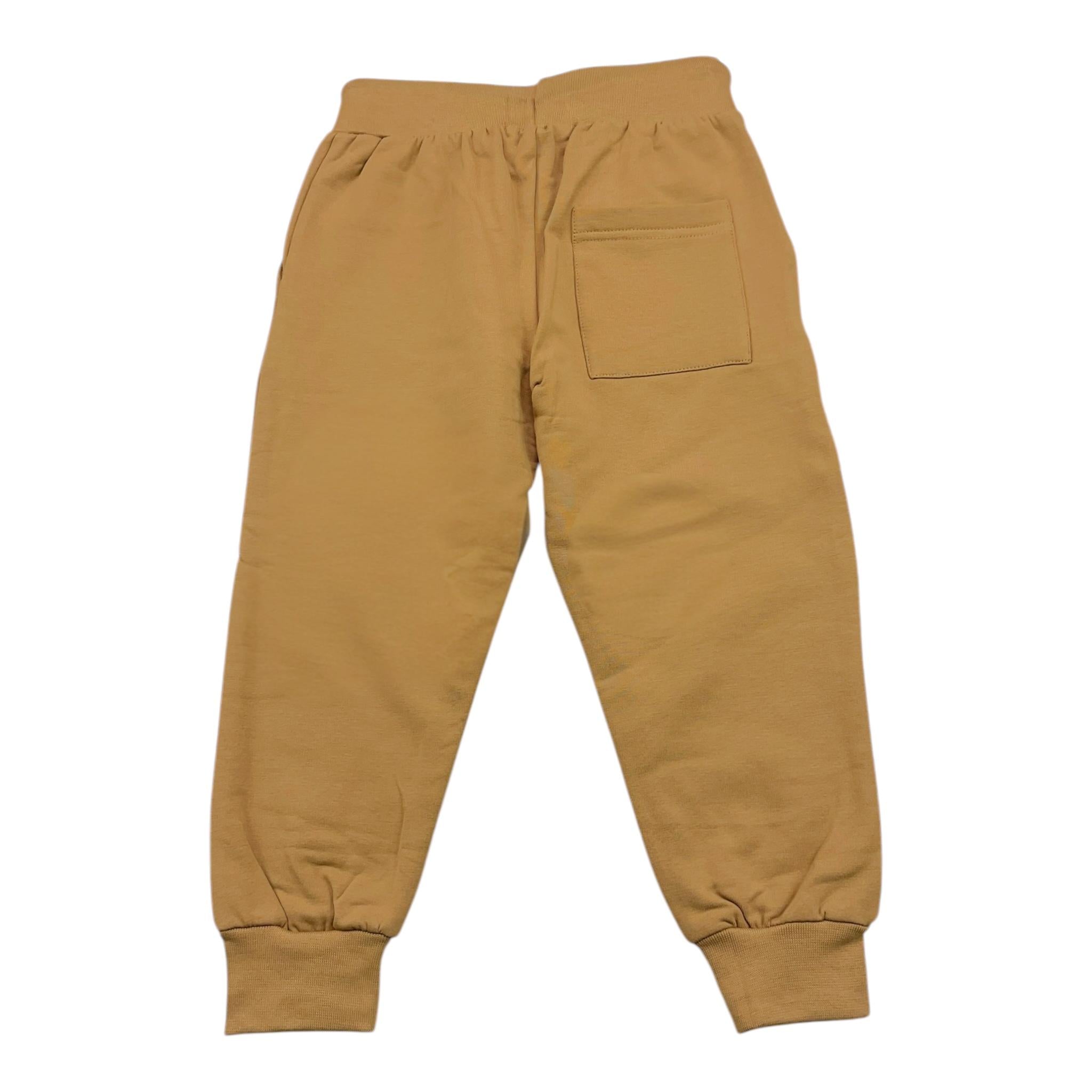 NEVER TOO pantalone tinta unita con elastico in vita Beige per Bambino NT2217B BEIGE NEVER TOO