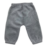 ZHOE & TOBIAH pantalone tinta unita con elastico in vita Grigio per Neonato WWT5 GRIGIO ZHOE & TOBIAH