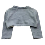 BARCELLINO coprispalle tinta unita Azzurro per Neonata 105327 AZZURRO BARCELLINO