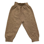 WEDOBLE pantalone tinta unita con ricami Fango per Neonato I2406322 FANGO WEDOBLE