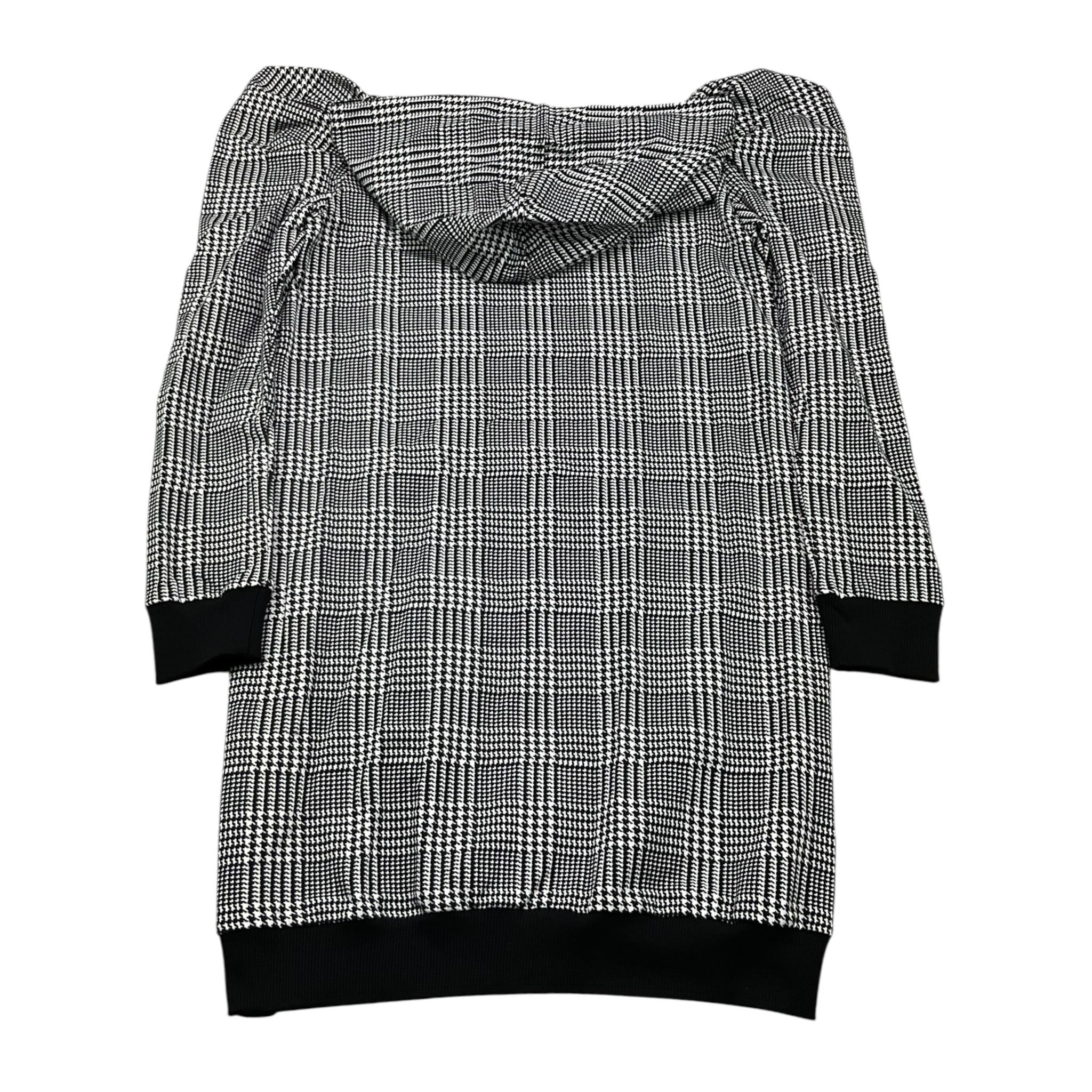 MONNALISA abito manica lunga con cappuccio stampa fantasia Nero per Bambina 496902AD NERO MONNALISA