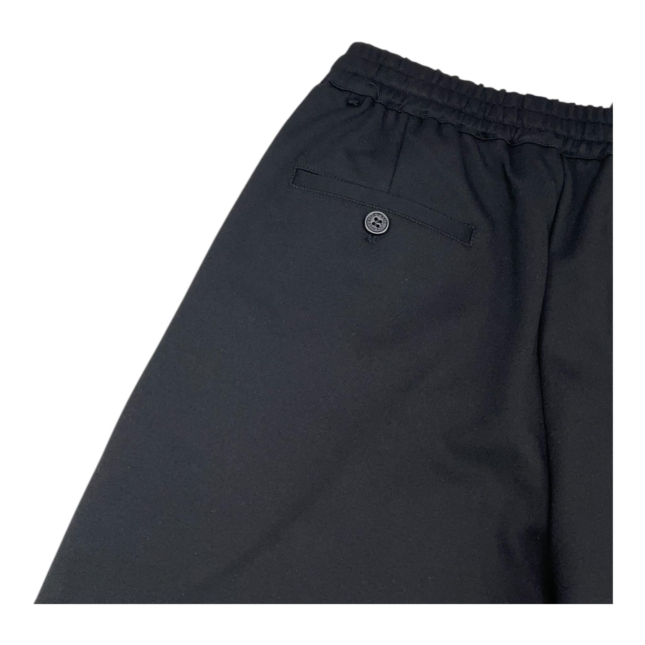 JOHN RICHMOND pantalone tinta unita con elastico in vita Nero per Bambino RBA23124PAA NERO JOHN RICHMOND