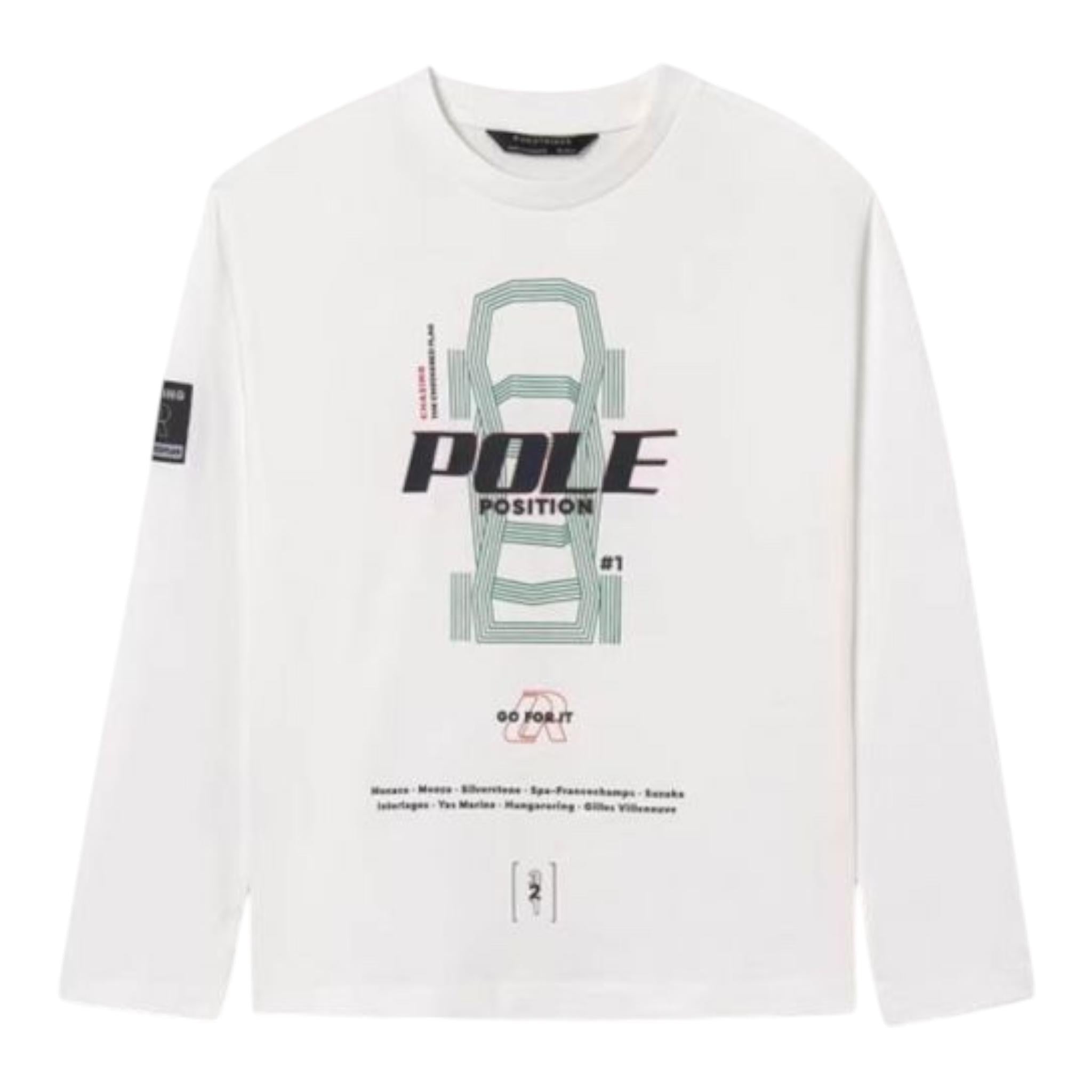 NUKUTAVAKE shirt girocollo tinta unita con stampa Bianco per Bambino 7087 BIANCO NUKUTAVAKE