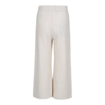 CAFFE' D'ORZO pantalone modello a palazzo tinta unita con elastico in vita Panna per Bambina ZV6A60 PANNA CAFFE' D'ORZO