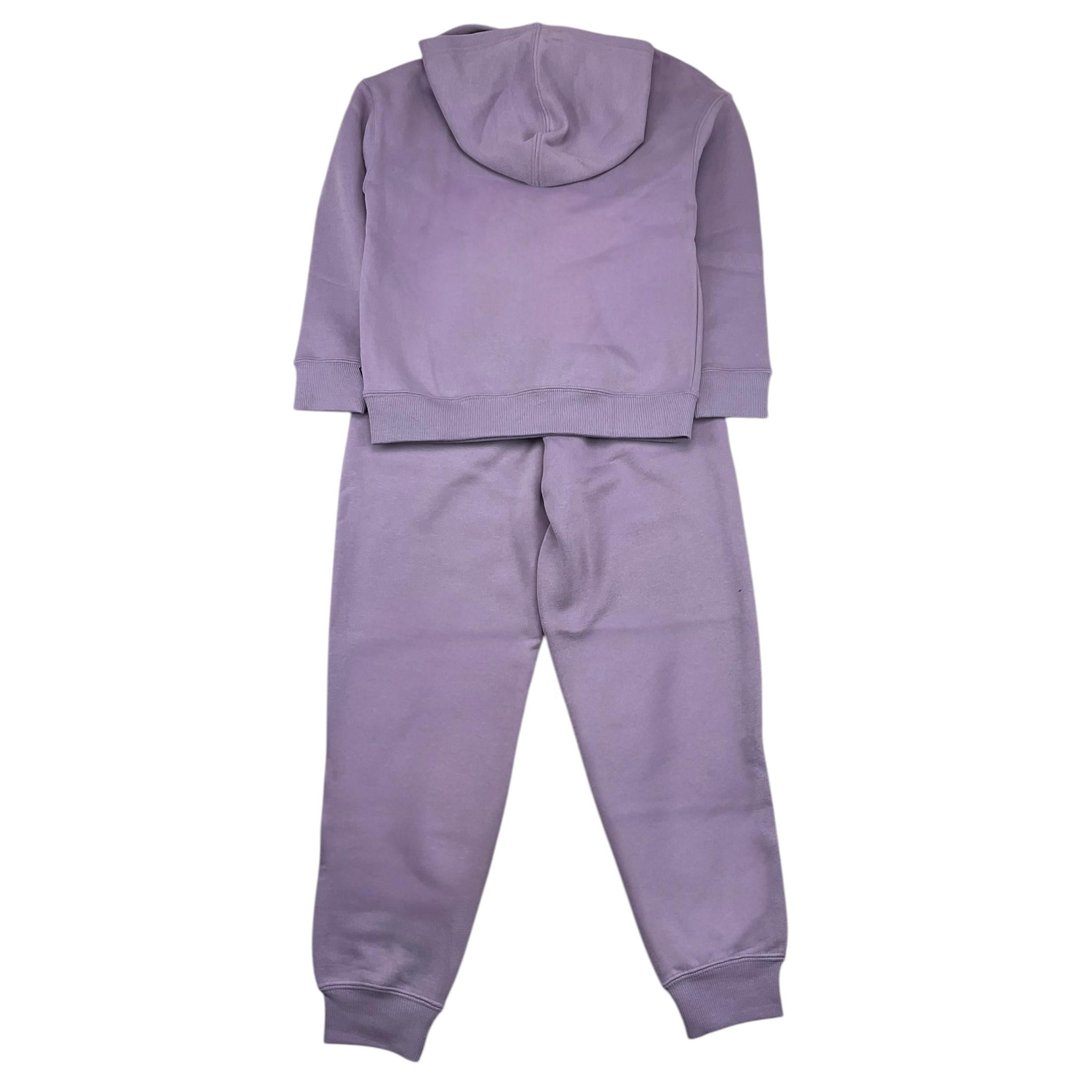 PUMA completo 2 pezzi felpa-pantalone tinta unita Lilla per Bambina 683320 LILLA PUMA