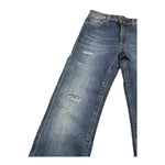 DONDUP jeans tinta unita cn strappi Blu per Bambino DMPA261C BLU DONDUP